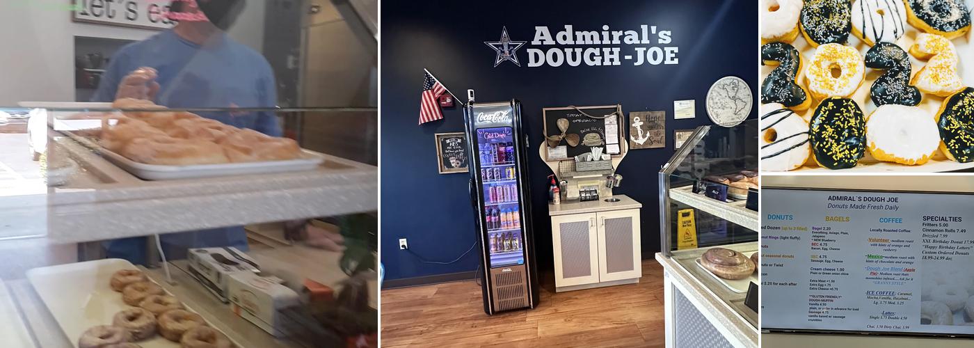 Admiral's Dough-Joe Menu