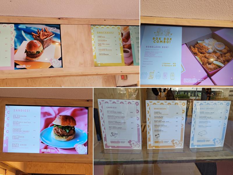 Uncle's Snack Shop Menu