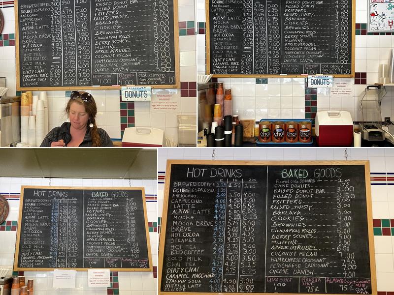 Alpine Cafe & Bakery Menu