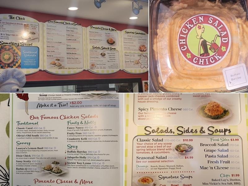 Chicken Salad Chick Menu