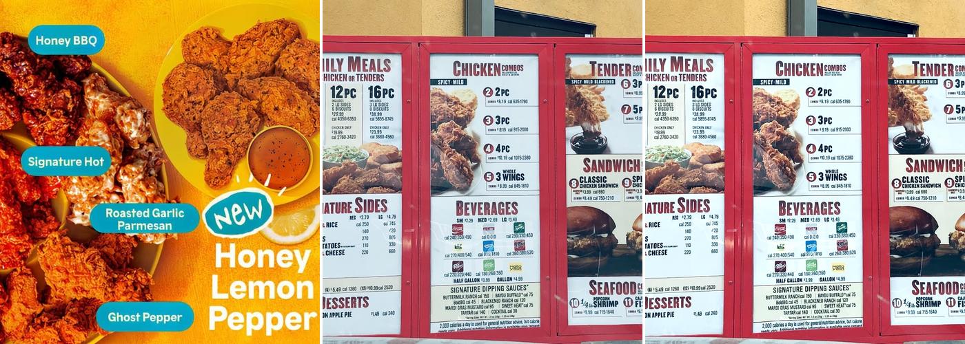 Popeyes Louisiana Kitchen Menu