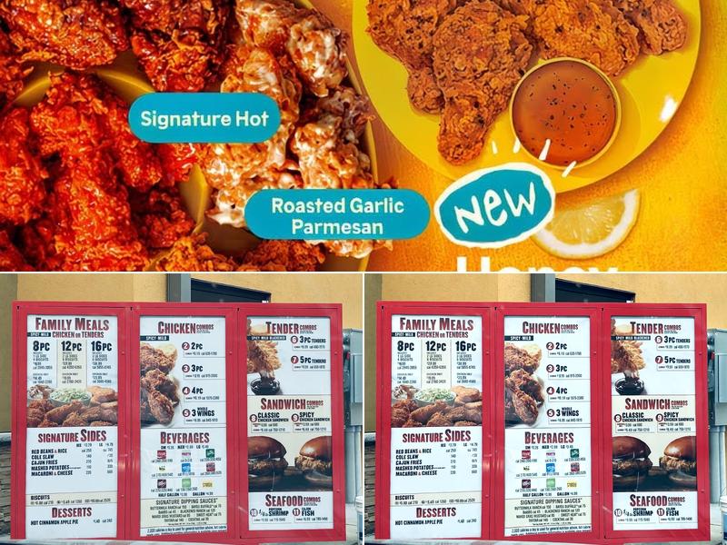 Popeyes Louisiana Kitchen Menu