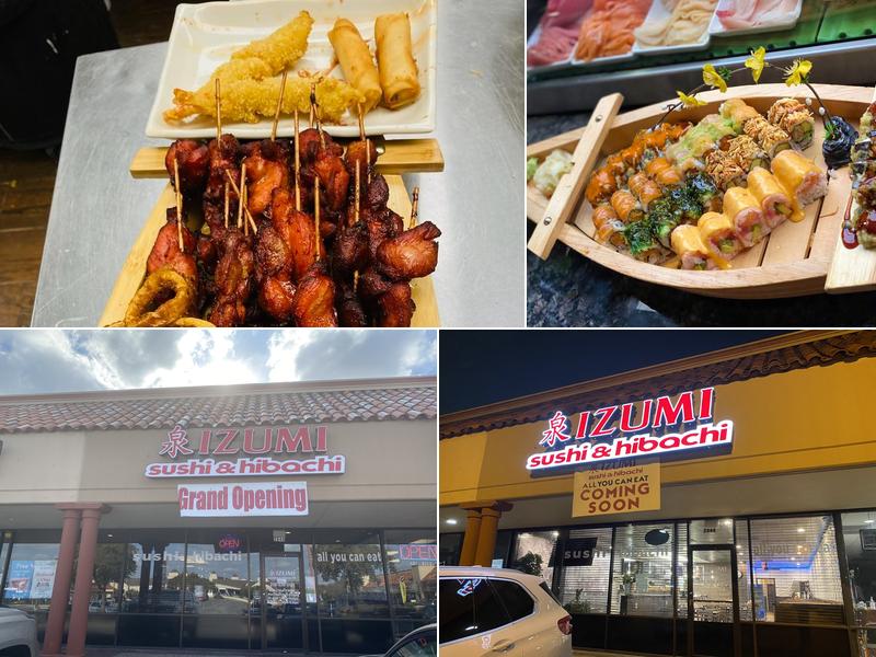 Izumi sushi & hibachi all you can eat