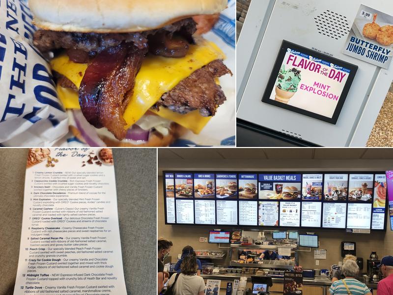 Culver’s Menu