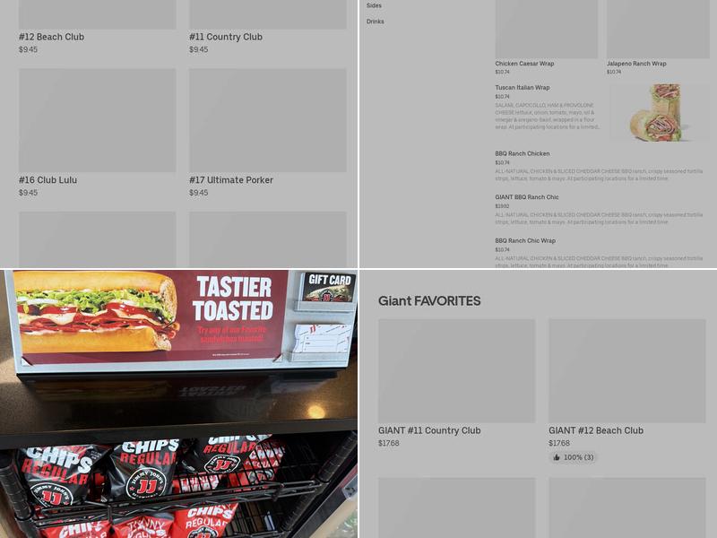 Jimmy John's Menu