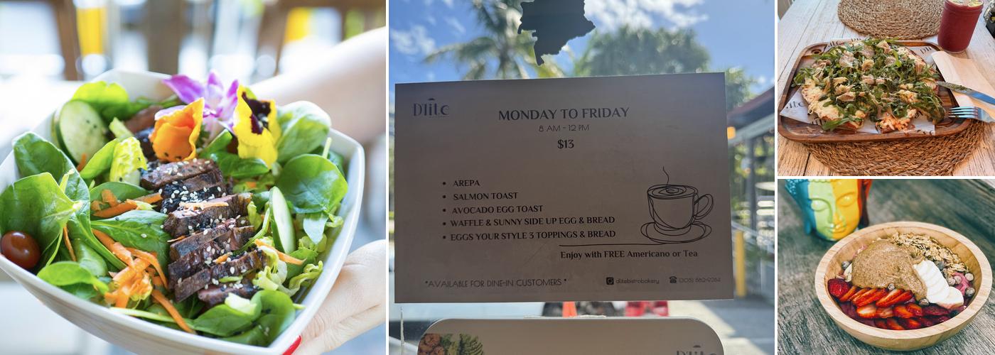 D'LITE Bistro & Bakery Menu