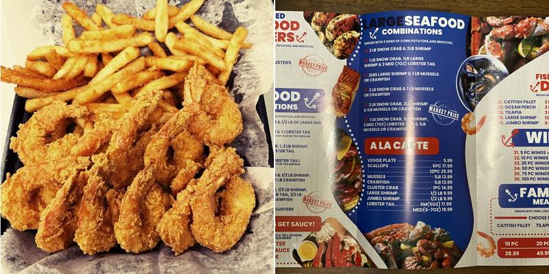 Seafood Shack and Deli Menu
