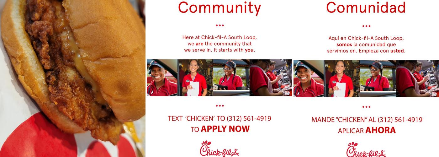 Chick-fil-A South Loop Menu