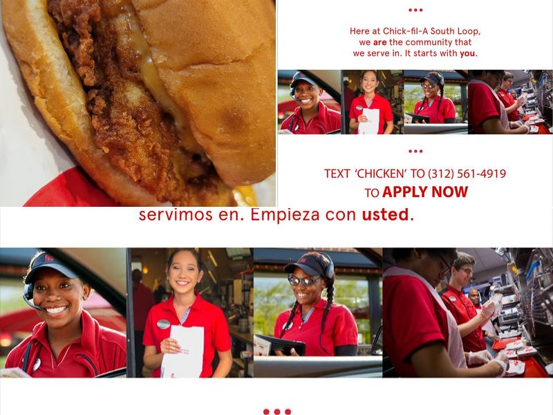 Chick-fil-A South Loop Menu