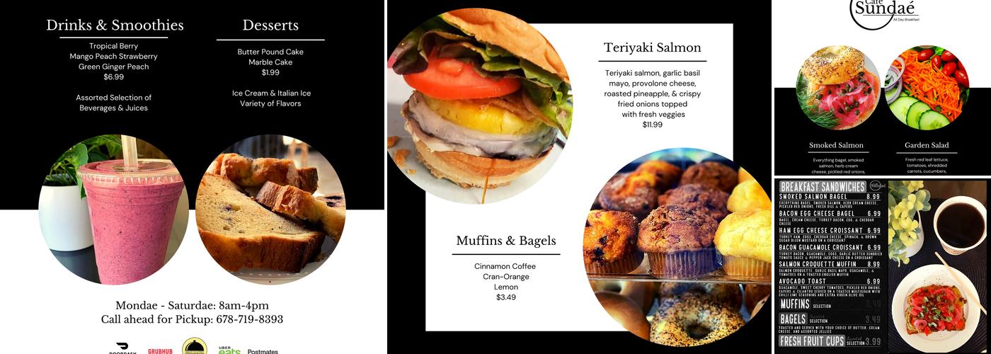 DaéBreak Café Menu