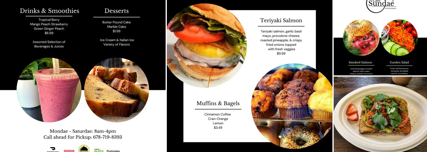 DaéBreak Café Menu