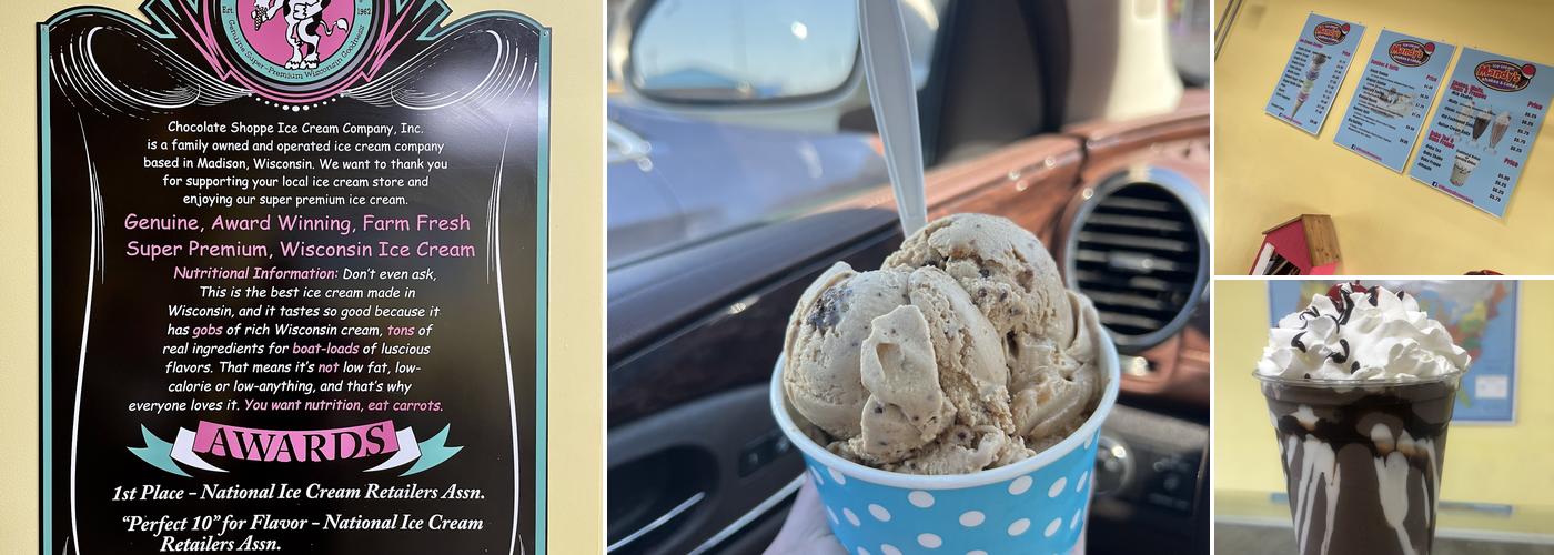 Mandy's Ice Cream Menu