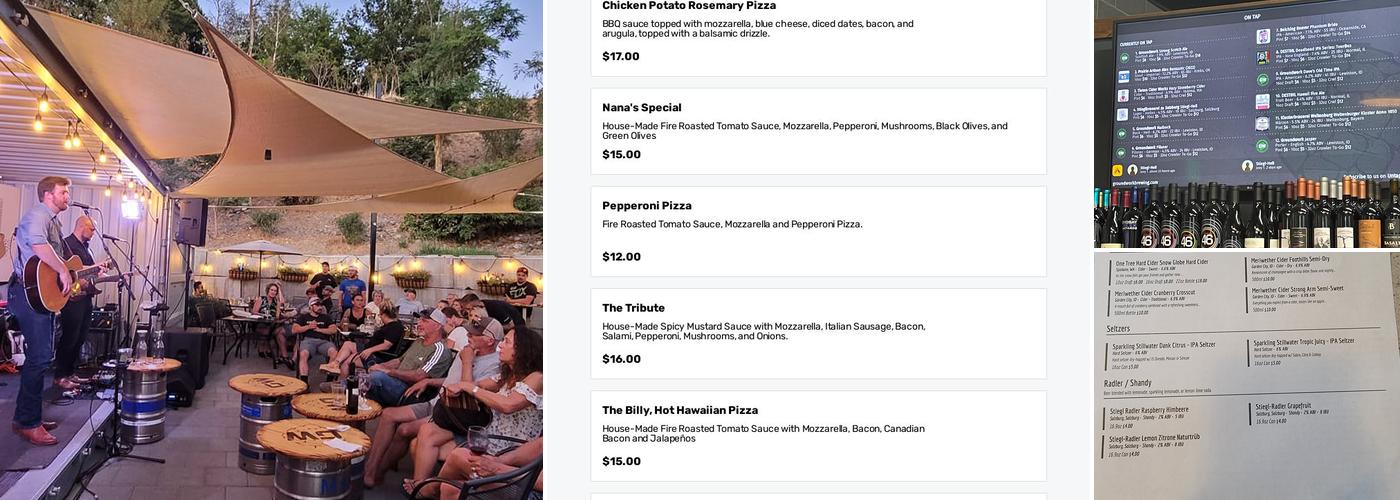 Groundwork Brewing LLC Menu