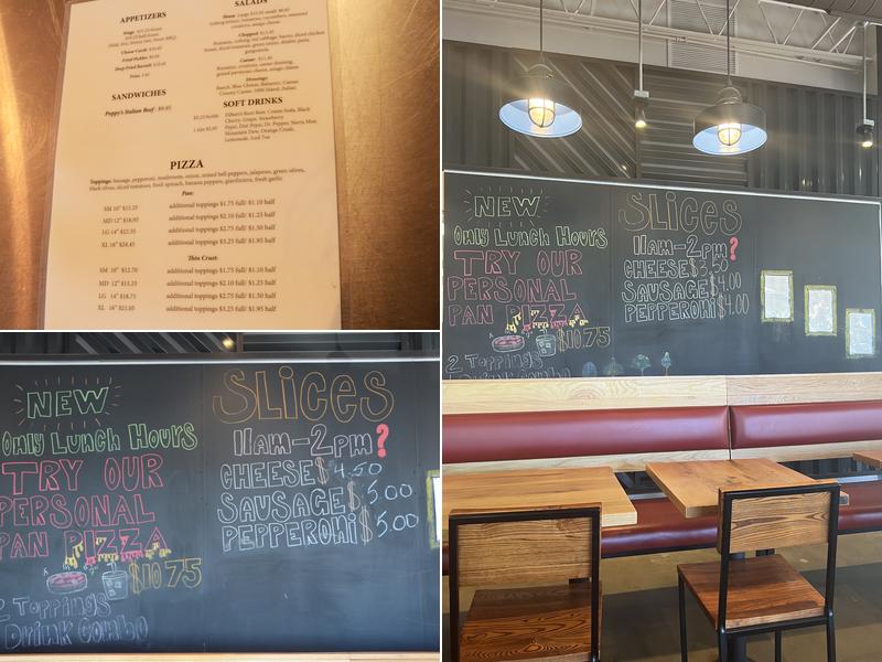 Lefty's Pizza Kitchen Menu
