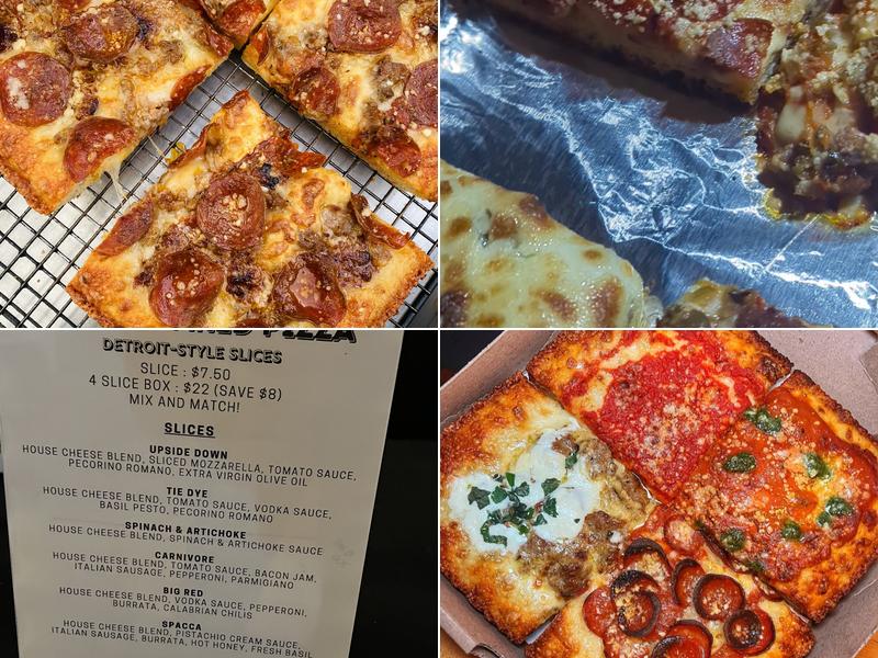 Five Squared Pizza Menu