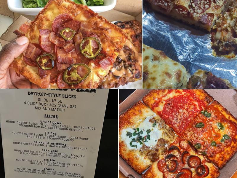 Five Squared Pizza Menu