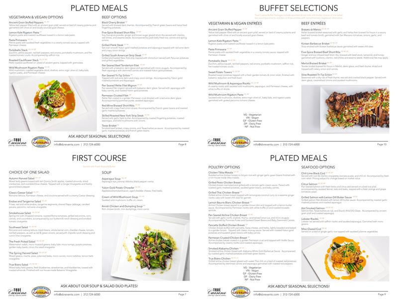 Sweet Baby Ray's Catering Menu