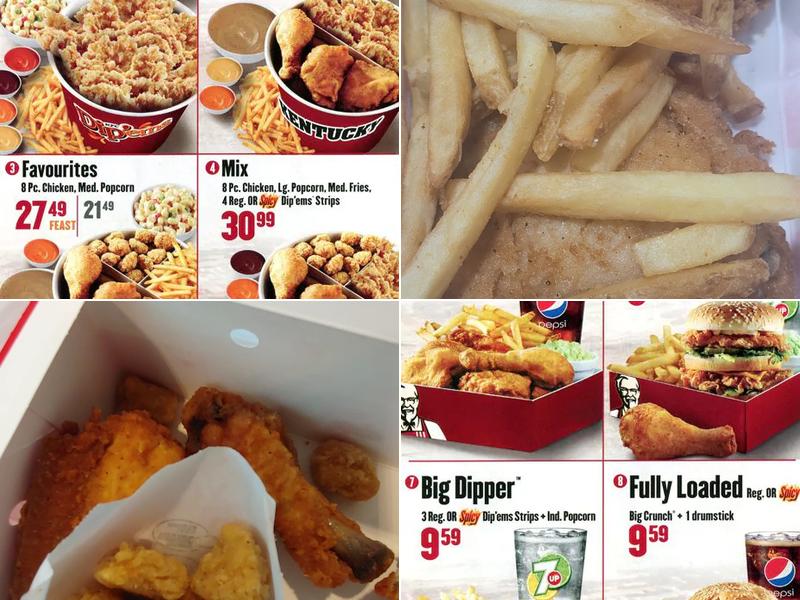 KFC Menu