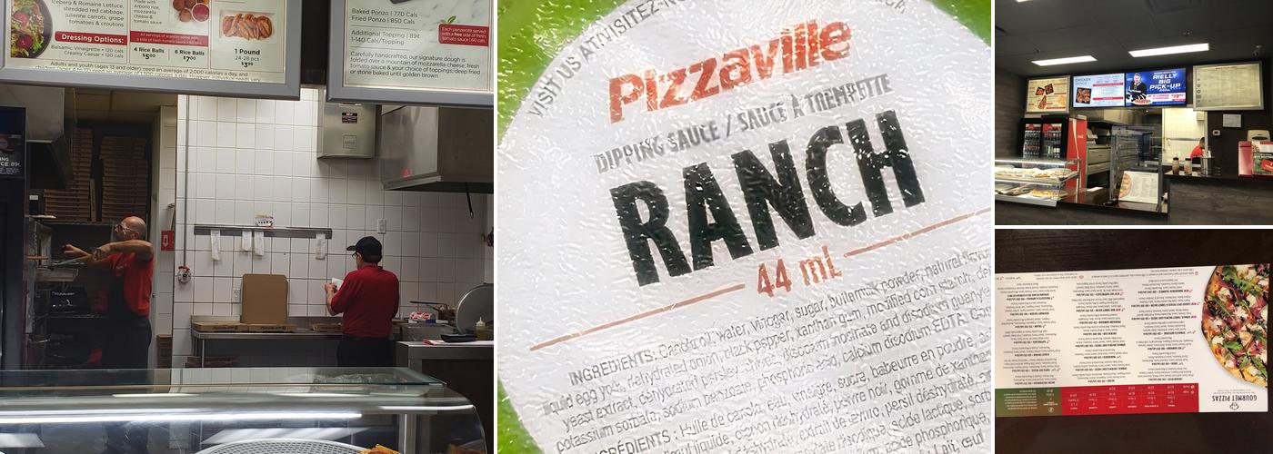 Pizzaville Menu
