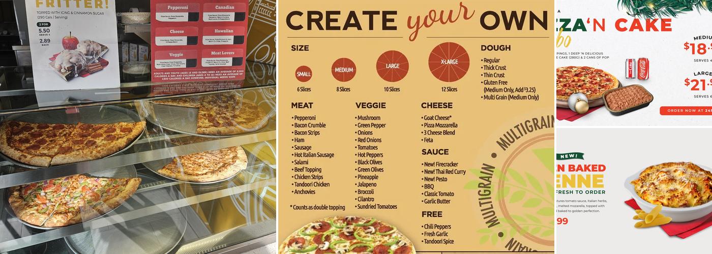241 Pizza Menu