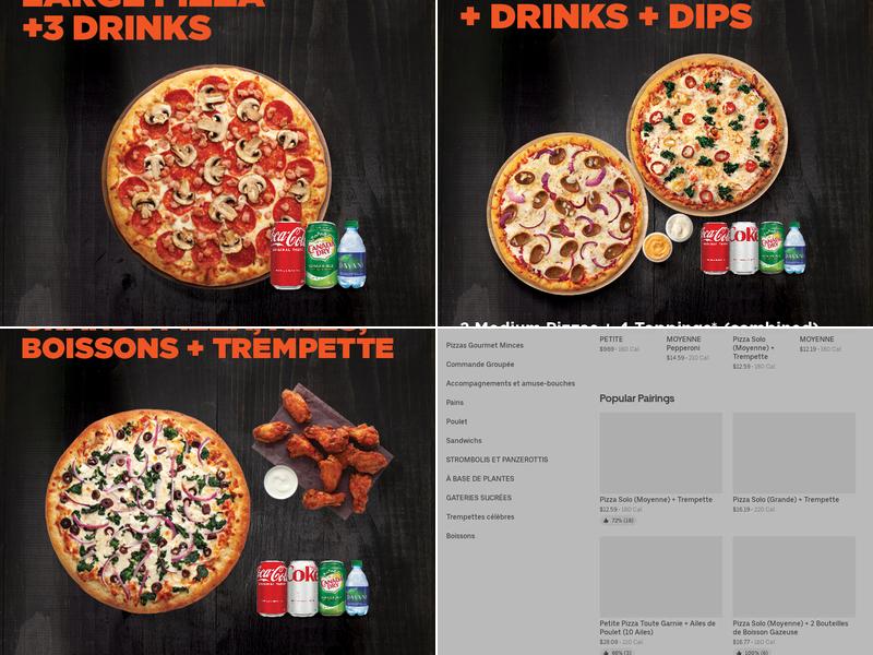Pizza Pizza Menu
