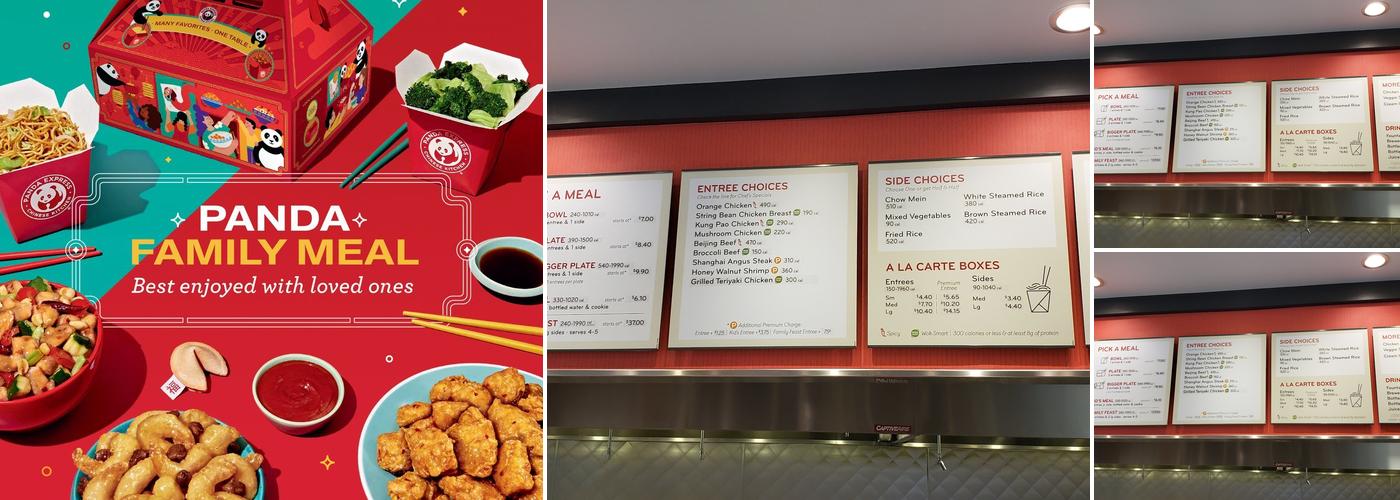 Panda Express Menu
