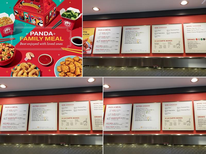 Panda Express Menu