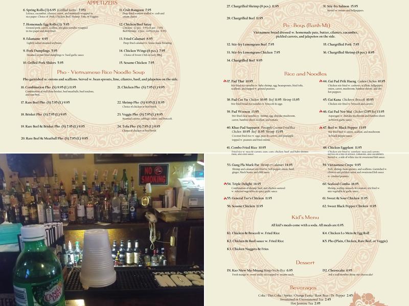 Green Leaf Menu
