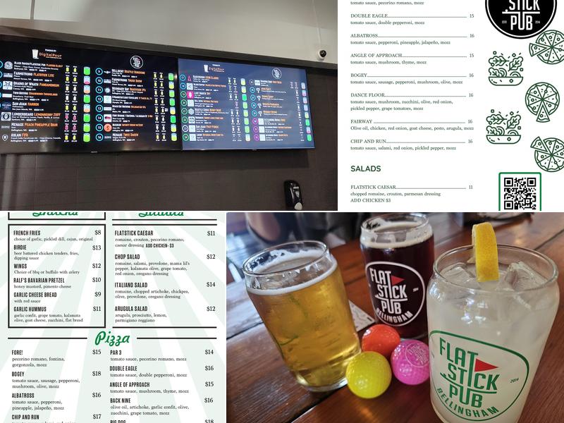 Flatstick Pub - Bellingham Menu