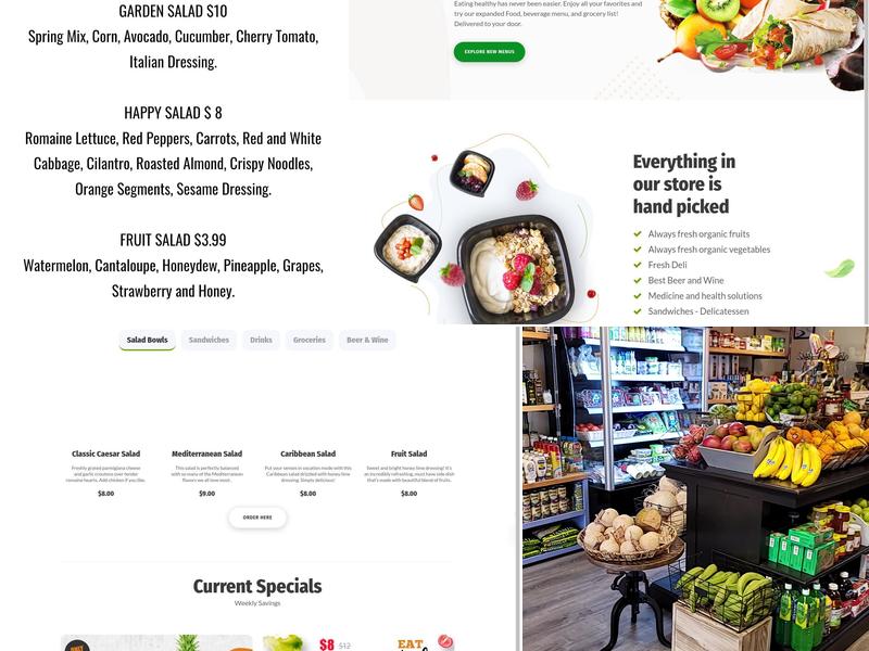 Casabe Fruit Store & Delicatessen Menu