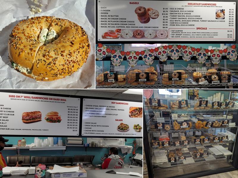 ALL STAR BAGEL BY DAVE Menu