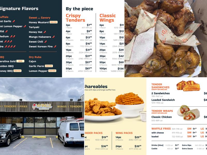 Wings Over Menu