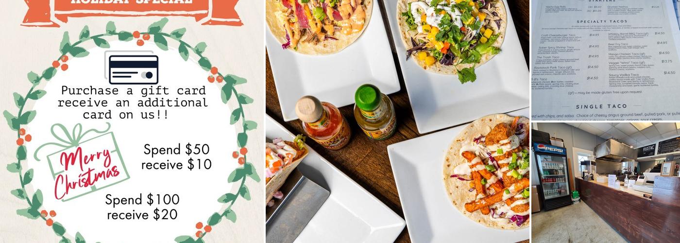 Rustic Taco Menu
