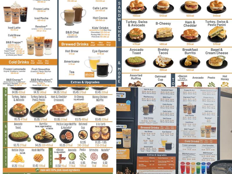 Beans & Brews Coffeehouse Menu