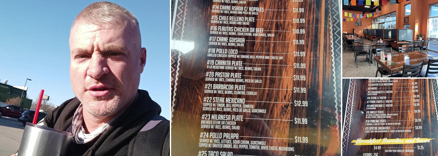 Roy's Taqueria and Mexican Restaurant Menu