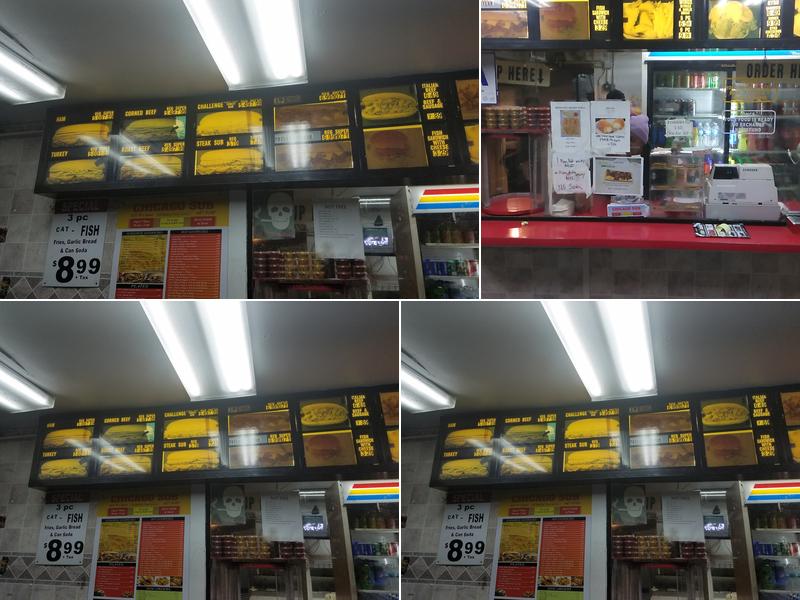 Chicago Sub Menu
