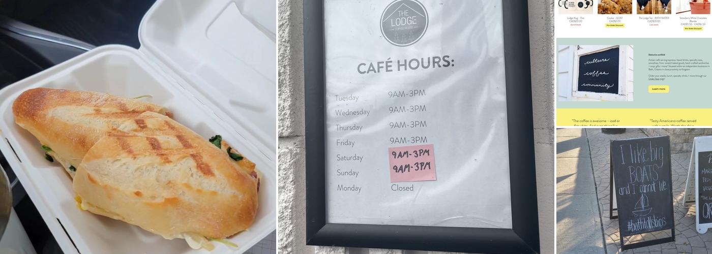 The Lodge Coffee House Menu