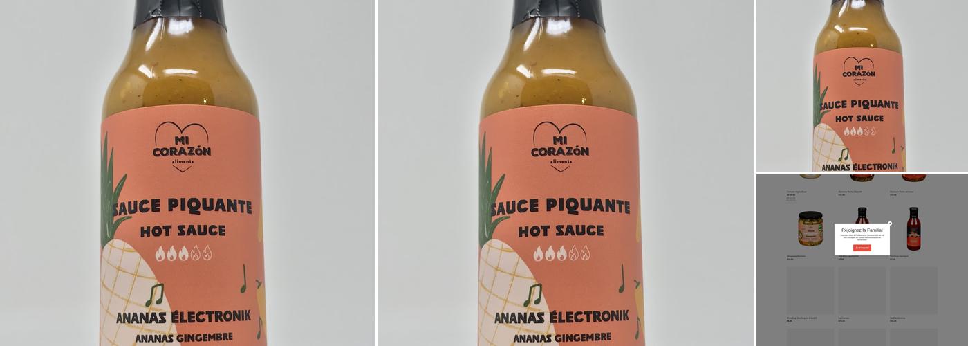 Les Aliments Mi Corazon Menu