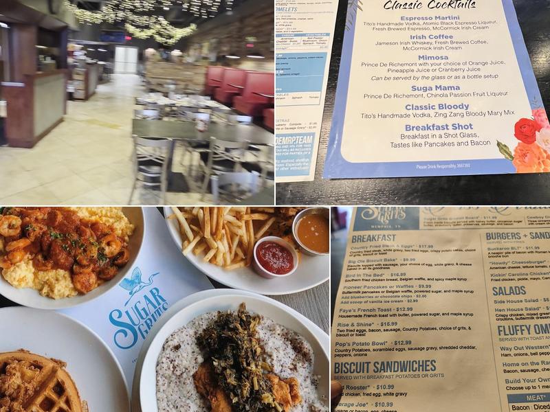 Sugar Grits Menu