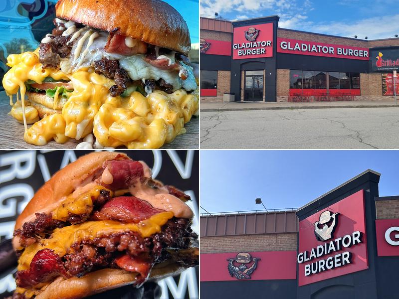 Gladiator Burger & Steak 5165 Dixie Rd, Mississauga