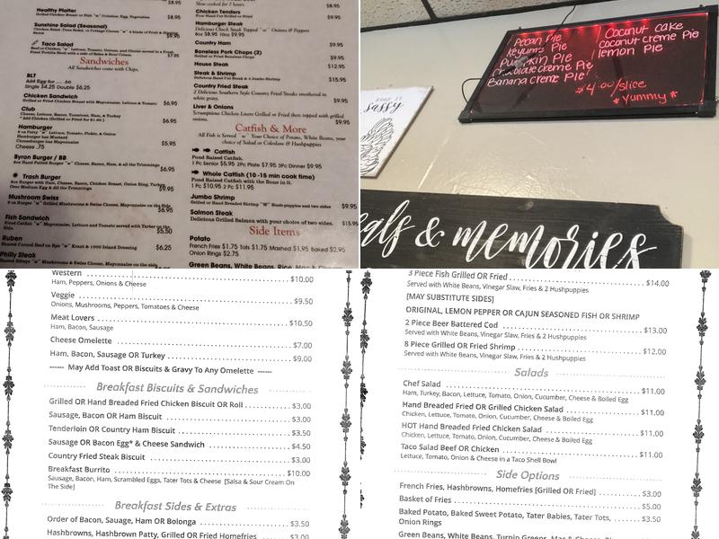 Rusty Rooster Menu