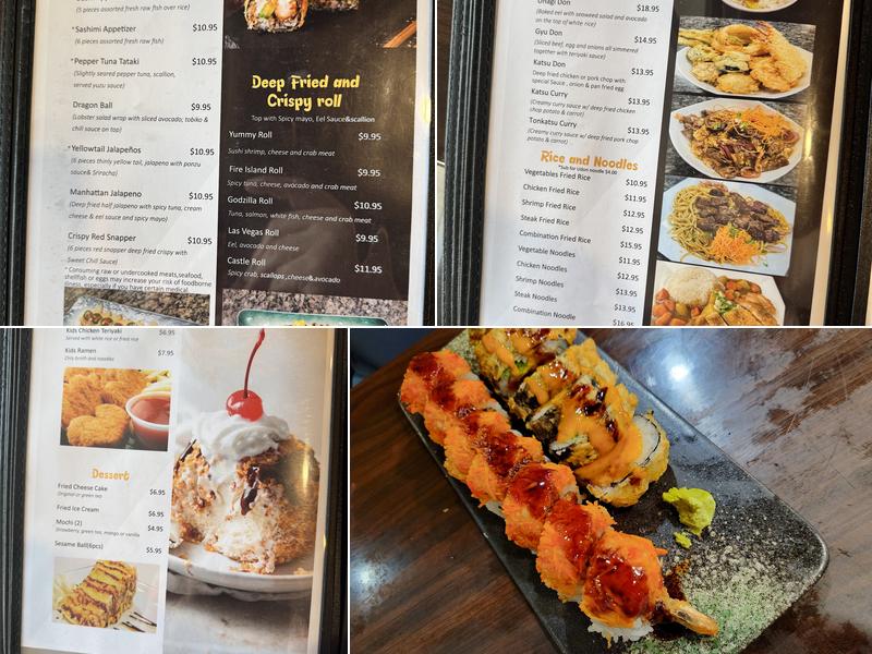 Aki Japanese Cuisine Menu