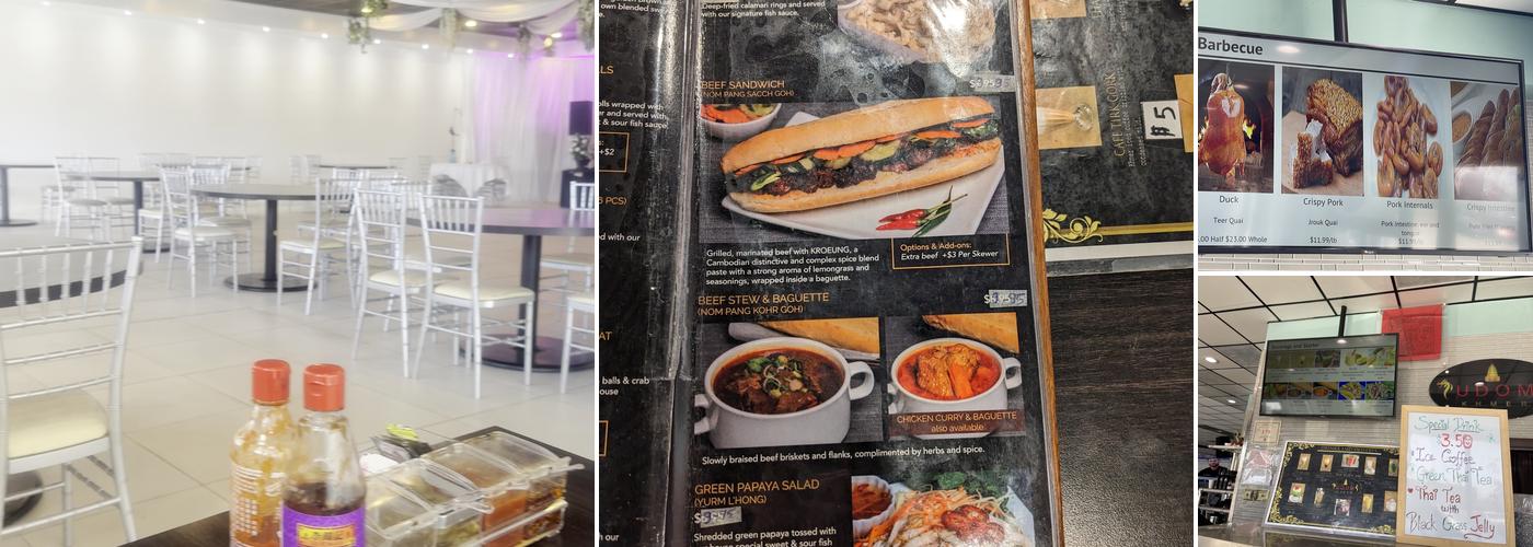 UDOM Khmer Restaurant Menu