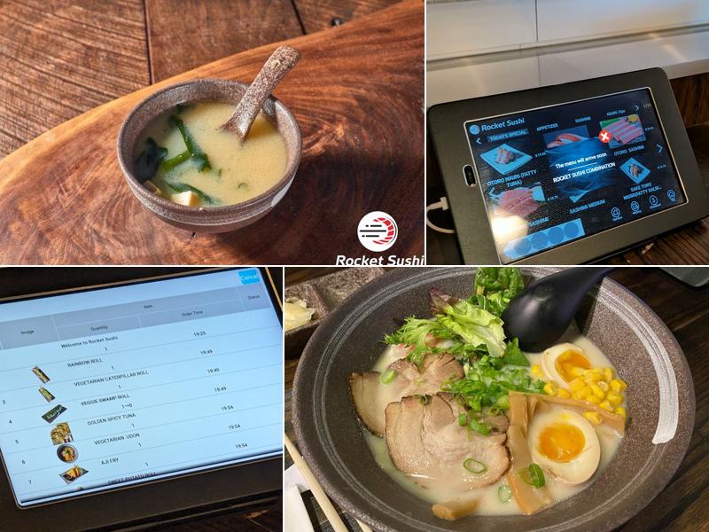 Rocket Sushi Menu