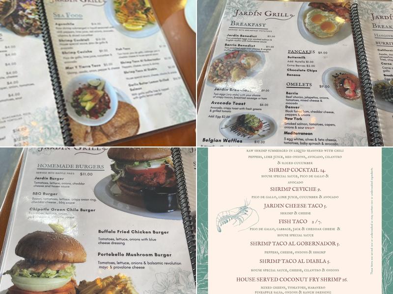 La Flama Mexican Food Menu