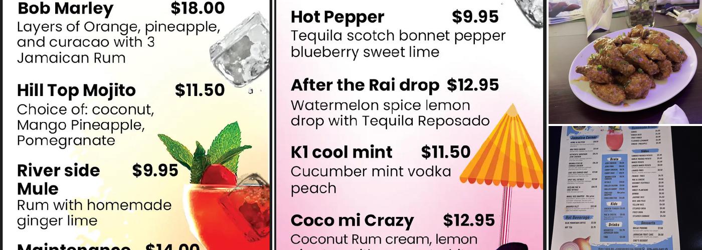 TFK - Trelawny Fusion Kitchen Menu