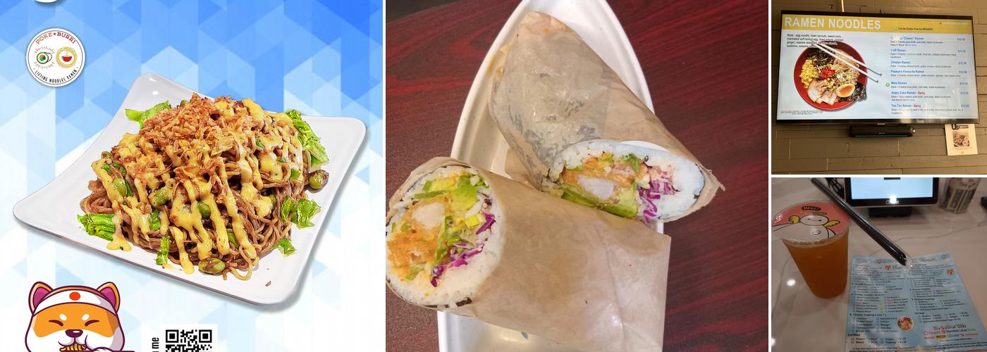 Poke Burri / Lifting Noodles Ramen Menu