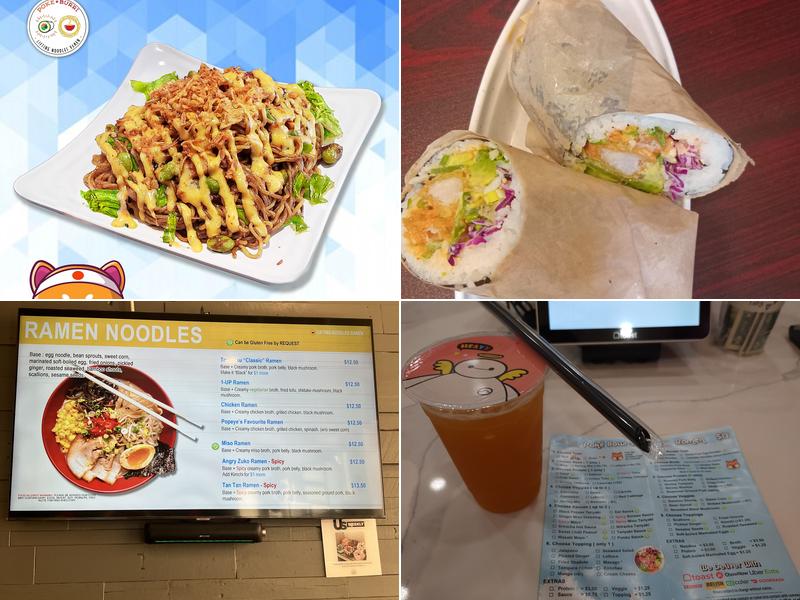 Poke Burri / Lifting Noodles Ramen Menu