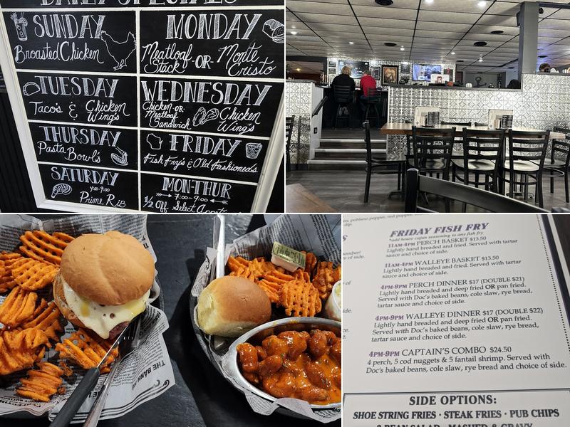 The Windjammer Marinette Menu