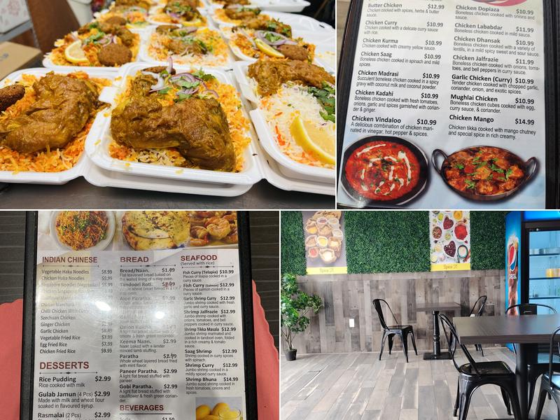 Spice 21 Menu